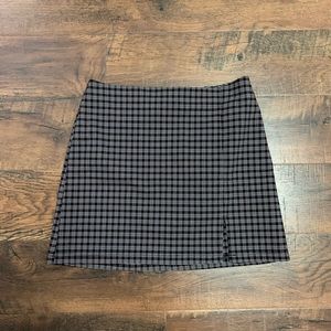 URBAN OUTFITTERS plaid pelmet mini skirt